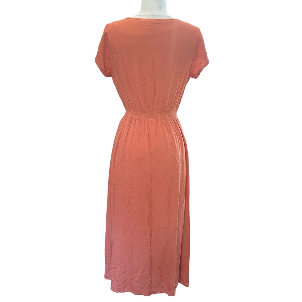 Short sleeve Embroidered Boho Dress fits S/M - Picture 2 of 8